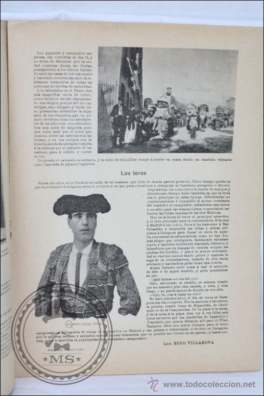 Coleccionismo de revistas y peri&oacute;dicos: Antigua Revista Blanco y Negro - A&ntilde;o 1895 - Ciclismo, Fiestas del Pilar Zaragoza- Publicac. Completa