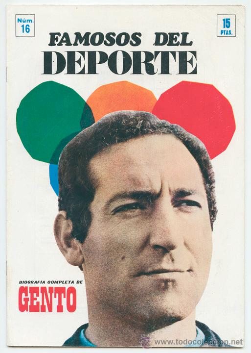 Coleccionismo de Revistas y Peri&oacute;dicos: BIOGRAF&Iacute;A COMPLETA DE GENTO - 1969 - REAL MADRID