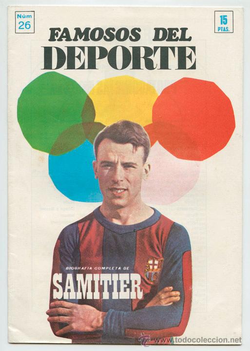 Coleccionismo de revistas y peri&oacute;dicos: BIOGRAF&Iacute;A COMPLETA DE SAMITIER - 1969 - F.C. BARCELONA