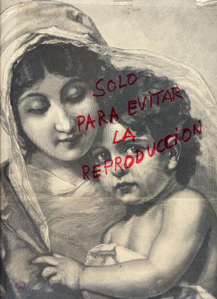 Coleccionismo de revistas y peri&oacute;dicos: MADONA 1888 ILUSTRACION 2 HOJAS REVISTA
