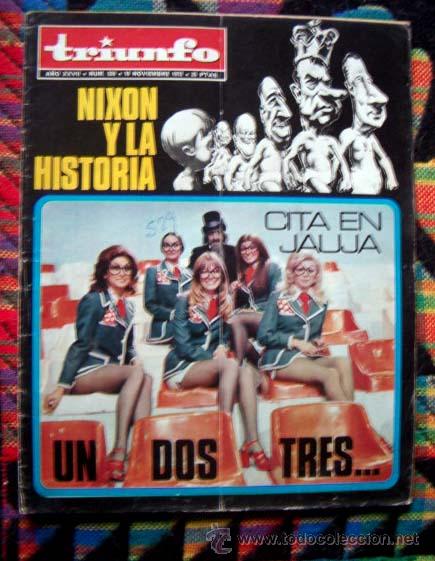 Collection Magazines and Newspapers: Revista TRIUNFO 1972 / UN DOS TRES