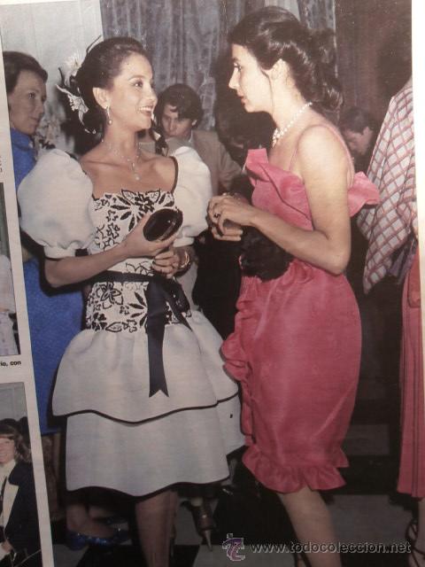 Coleccionismo de Revistas y Peri&oacute;dicos: REPORTAJE-ISABEL PREYSLER Y MARIA DEL CARMEN MARTINEZ BORDIU-JAMES ARNESS-MARTA CHAVARRI