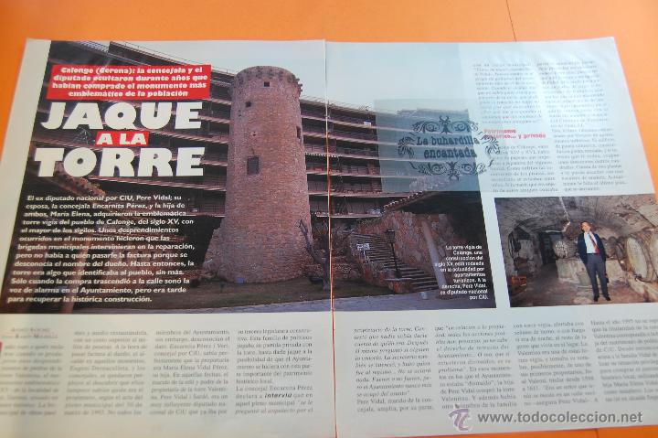 Collection Magazines and Newspapers: ARTICULO 1996 - CALONGE GERONA JAQUE A LA TORRE - 3 PAGINAS