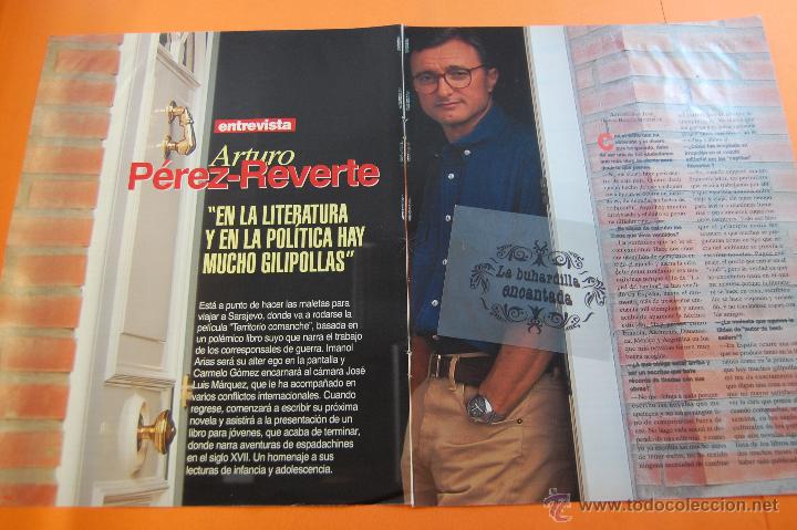 Collection Magazines and Newspapers: ARTICULO 1996 - ARTURO PEREZ REVERTE - 4 PAGINAS