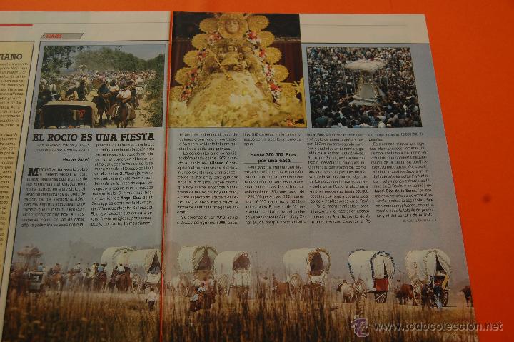 Sammeln von Zeitschriften und Zeitungen: ARTICULO 1985 - EL ROCIO ALMONTE HUELVA - 2 PAGINA