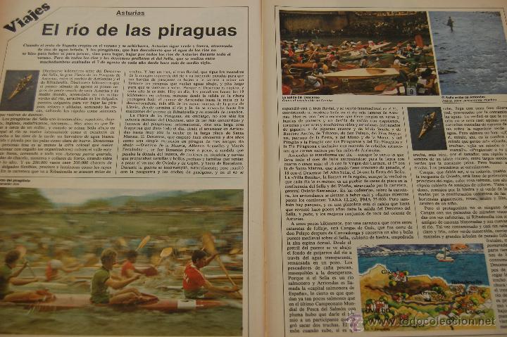 Coleccionismo de revistas y peri&oacute;dicos: ARTICULO 1982 - EL DESCENSO DEL SELLA ARRIONDAS RIBADESELLA CANGAS DE ONIS ASTURIAS - 4 PAGINAS
