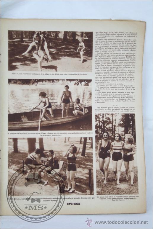 Coleccionismo de revistas y peri&oacute;dicos: Antigua Publicaci&oacute;n, A&ntilde;o 1933 - Destacados: Vuelta a Francia Ciclismo, Ej&eacute;rcito Rojo Rusia...