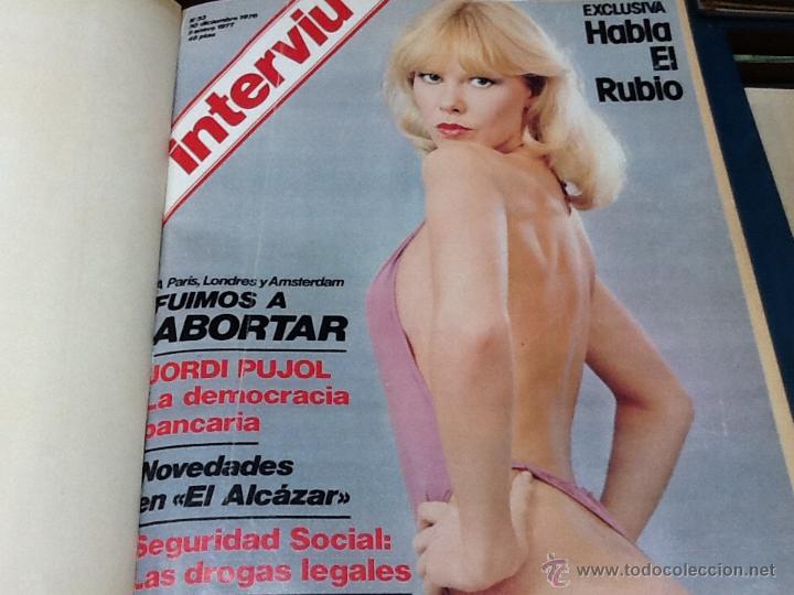 Collectionnisme de Revues et Journaux: Interviu a&ntilde;o 1977, encuadernado y suplemento parlamento