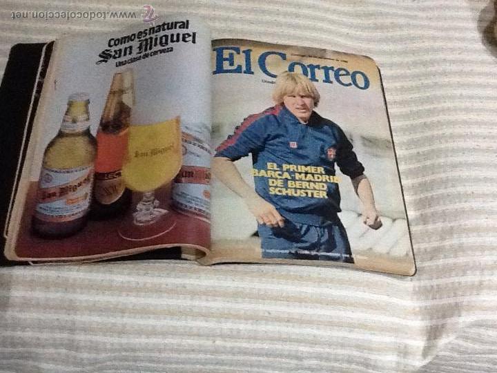 Coleccionismo de Revistas y Peri&oacute;dicos: El correo , suplemento dominical ,1980 a 1983 encuadernado