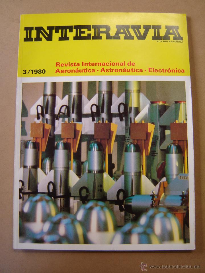 Coleccionismo de revistas y peri&oacute;dicos: Interavia n&ordm; 3/1980 - Revista internacional de aeron&aacute;utica - Astron&aacute;utica - Electr&oacute;nica