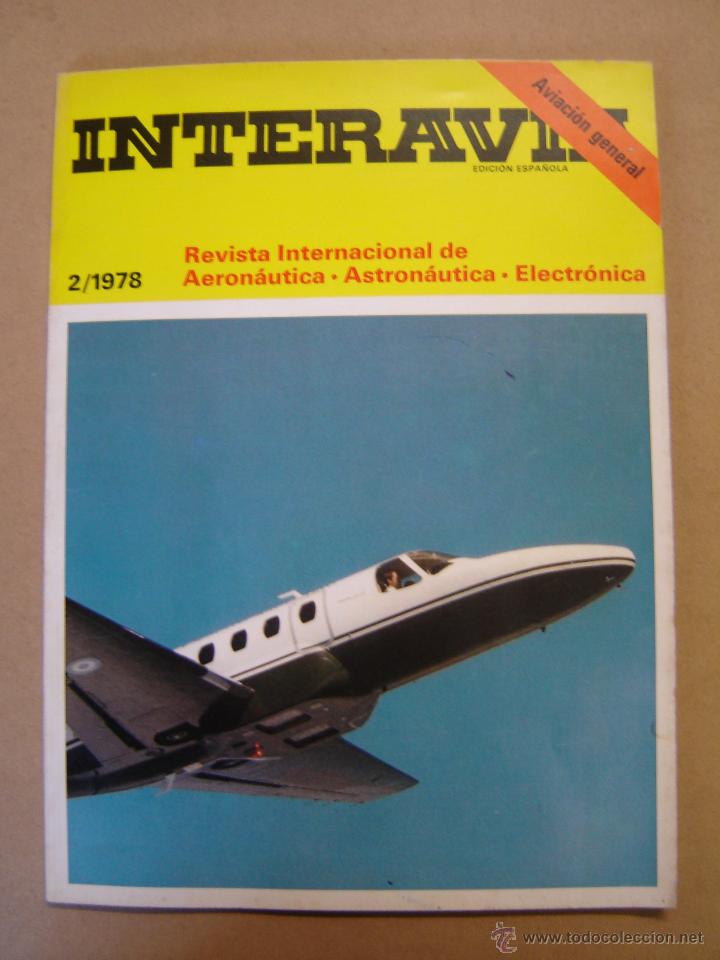 Coleccionismo de Revistas y Peri&oacute;dicos: Interavia n&ordm; 2 / 1978 - Revista internacional de aeron&aacute;utica - Astron&aacute;utica - Electr&oacute;nica