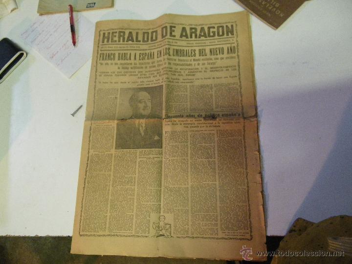 Collection Magazines and Newspapers: PERIODICO EL ERALDO 1950 FRANCO EN PORTADA