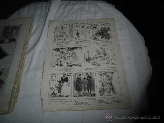 Coleccionismo de Revistas y Peri&oacute;dicos: LA SEMANA HUMORISTICA HOJA REVISTA NUEVO MUNDO  1921