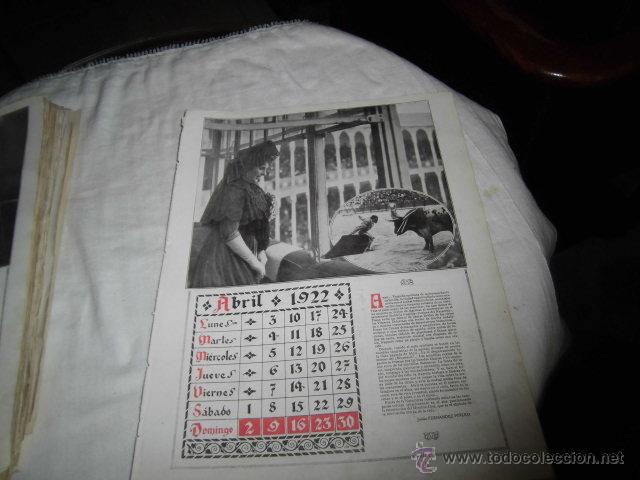 Coleccionismo de Revistas y Peri&oacute;dicos: CALENDARIO ABRIL 1922 LOS TORS Y LA SEMANA SANTA CRISTOBAL DE CASTRO HOJA  REVISTA NUEVO MUNDO 1921