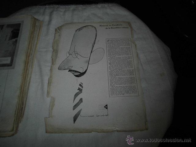 Collection Magazines and Newspapers: MENOCAL EXPRESIDENTE DE LA REPUBLICA CUBANA HOJA REVISTA NUEVO MUNDO  1921