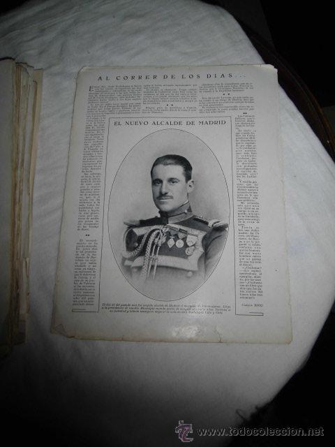Collection Magazines and Newspapers: EL NUEVO ALCALDE DE MADRID EL MARQUES DE VILLABRAGIMA HOJA REVISTA NUEVO MUNDO 1922