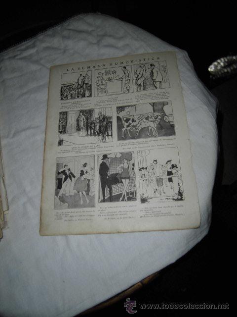 Coleccionismo de Revistas y Peri&oacute;dicos: LA SEMANA HUMORISTICA HOJA REVISTA NUEVO  MUNDO  1922