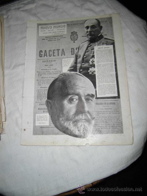 Collection Magazines and Newspapers: EL CORONEL MARQUEZ-DON JUAN DE LA CIERVA HOJA REVISTA  NUEVO MUNDO  1922