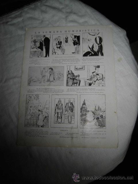 Coleccionismo de Revistas y Peri&oacute;dicos: LA SEMANA HUMORISTICA  HOJA REVISTA NUEVO MUNDO 1922