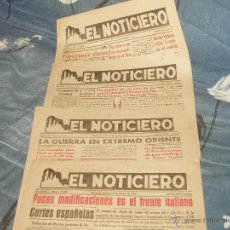 Coleccionismo de Revistas y Periódicos: EL NOTICIERO = ZARAGOZA = SEGUNDA GUERRA MUNDIAL = 1941-1942-1943 = ARAGÓN. Lote 47667016