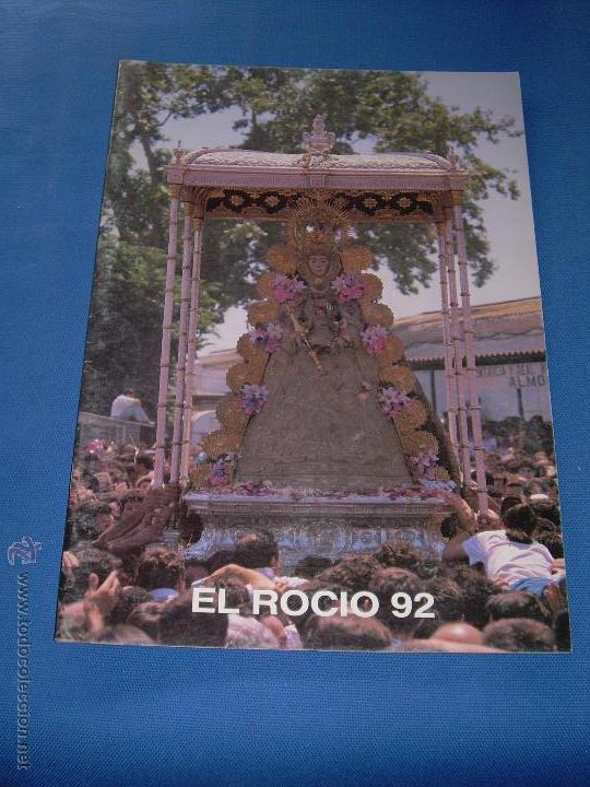 Coleccionismo de Revistas y Peri&oacute;dicos: REVISTA ROCIO 92 - EDITA CAJA SAN FERNANDO - A&Ntilde;O DE LA EXPO