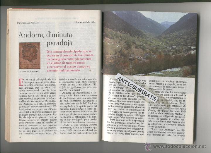 Coleccionismo de revistas y peri&oacute;dicos: REVISTA 1976 ANDORRA LAS PRIMERAS HUELLAS DEL YETI MAGO ESCAPISTA HOUDINI