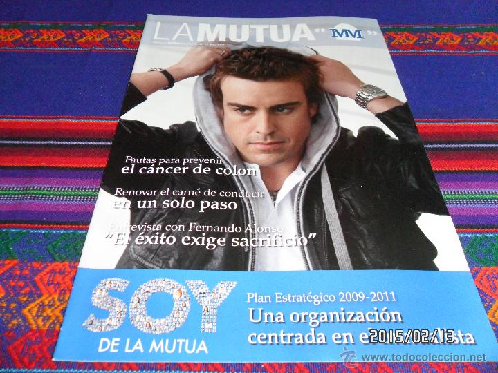 Coleccionismo de revistas y peri&oacute;dicos: LA MUTUA N&ordm; 11. MAYO 2009. FERNANDO ALONSO, C&Aacute;NCER DE COLON, RENOVAR CARNET DE CONDUCIR. BE.