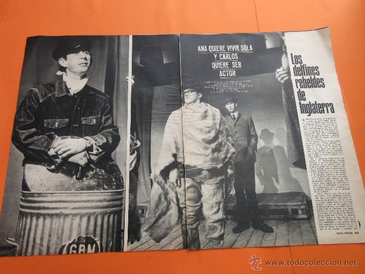 Colecionismo de Revistas e Jornais: ARTICULO 1969 - CARLOS DE INGLATERRA QUIERE SER ACTOR - 5 PAGINAS