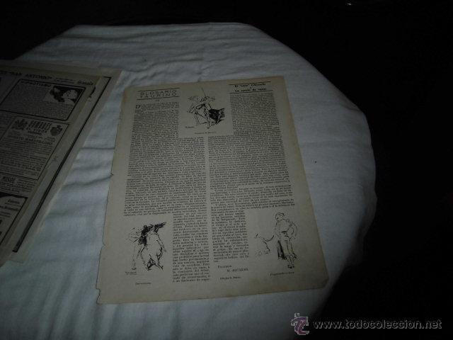 Coleccionismo de Revistas y Peri&oacute;dicos: LA SEMANA HUMORISTICA /EL CASO CHICUELO Y LA SUERTE DE VARAS  TOROS HOJA REVISTA NUEVO MUNDO 1922