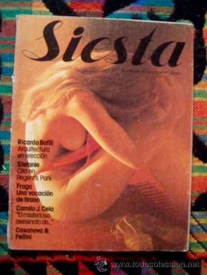 Coleccionismo de Revistas y Peri&oacute;dicos: Revista SIESTA n&ordm; 5 / 1977 / CHESTY MORGAN, STEPHANIE MARRIAN y muchas chicas m&aacute;s