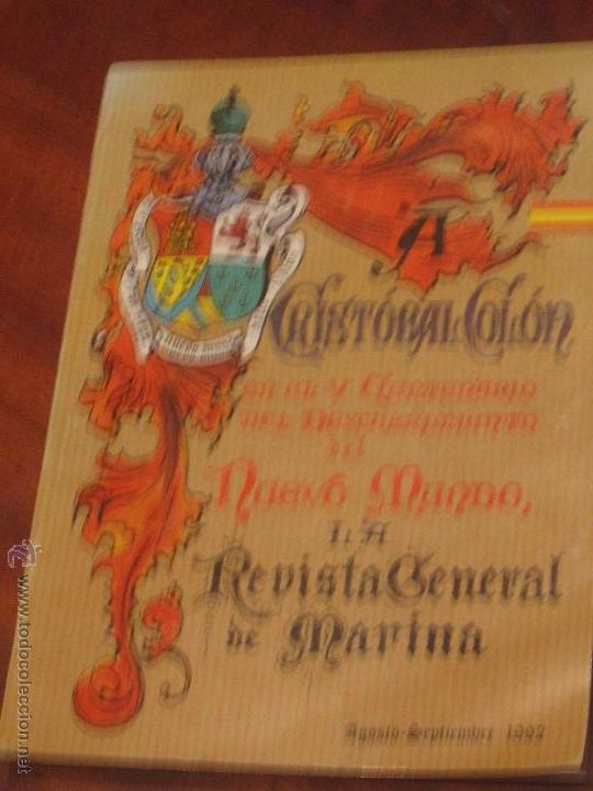 Coleccionismo de Revistas y Peri&oacute;dicos: CRIST&Oacute;BAL COL&Oacute;N EN EL V CENTENARIO DEL DESCUBRIMIENTO DEL MUNDO NUEVO TOMO 223 AGUSTO-SEPTIEMBRE1992