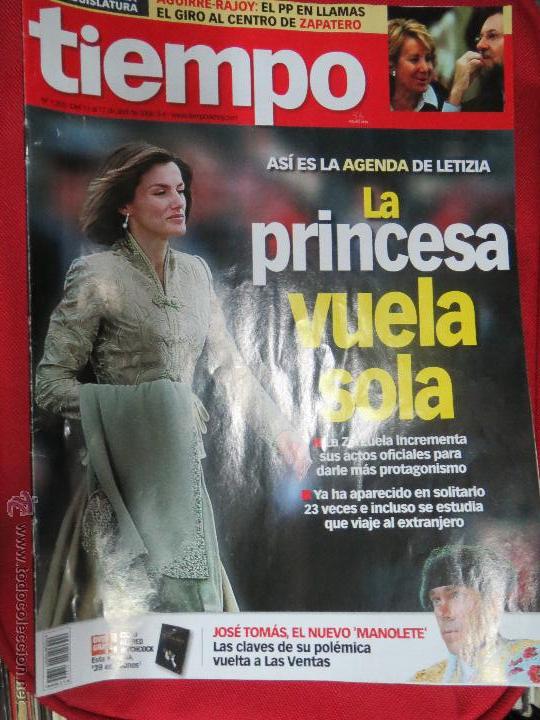 Coleccionismo de Revistas y Peri&oacute;dicos: REVISTA TIEMPO,2008 N&ordm; 1355,JOSE TOMAS EL NUEVO MANOLETE.