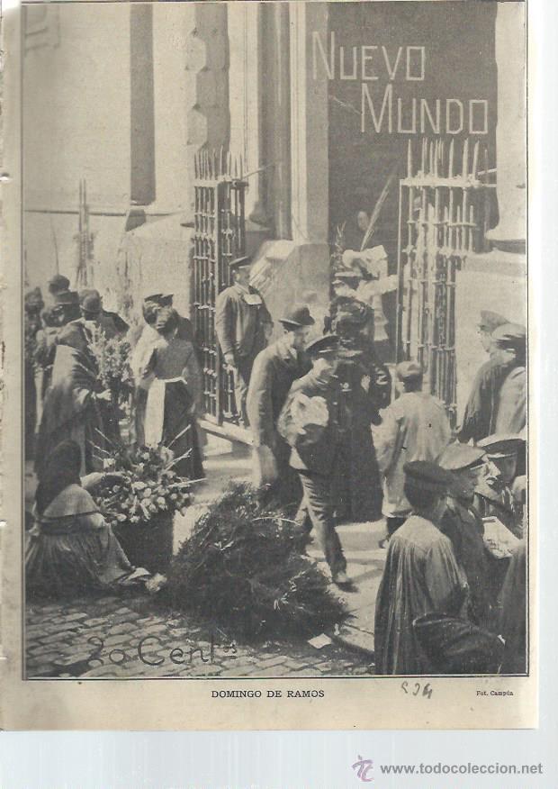 Sammeln von Zeitschriften und Zeitungen: PERI&Oacute;DICO ILUSTRADO NUEVO MUNDO A&Ntilde;O XI N&ordm; 534 31 MARZO 1904, ART&Iacute;CULOS CUENTOS INFORMACI&Oacute;N, LEER