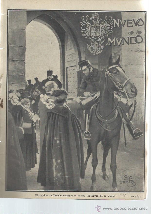 Collection Magazines and Newspapers: PERI&Oacute;DICO ILUSTRADO NUEVO MUNDO A&Ntilde;O XI N&ordm; 531 10 MARZO 1904, ART&Iacute;CULOS CUENTOS INFORMACIONES, LEER