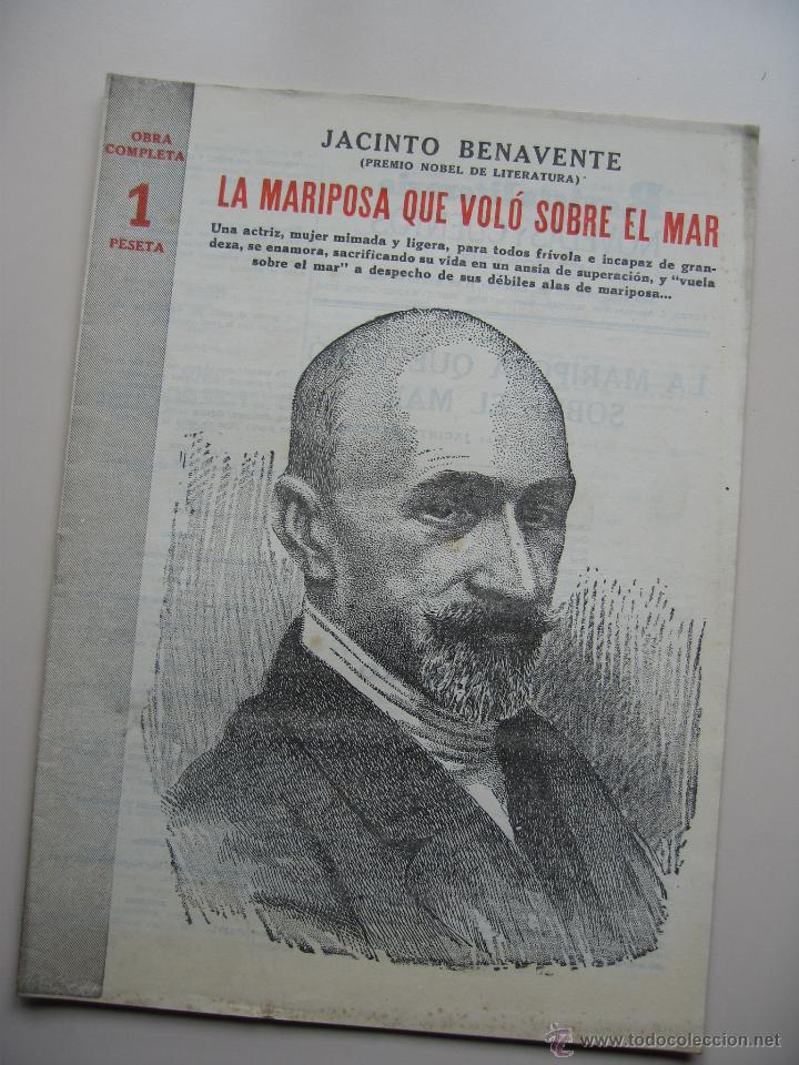 Coleccionismo de Revistas y Peri&oacute;dicos: Revista Literaria Jacinto Benavente La mariposa que vol&oacute; sobre el mar Novelas y Cuentos 1945