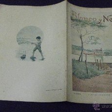 Coleccionismo de Revistas y Periódicos: BLANCO Y NEGRO. Nº 434. 26 OCTUBRE 1899. EL PALACIO DE MIRAMAR. PORTADA. REGATAS EN SAN SEBASTIÁN. 