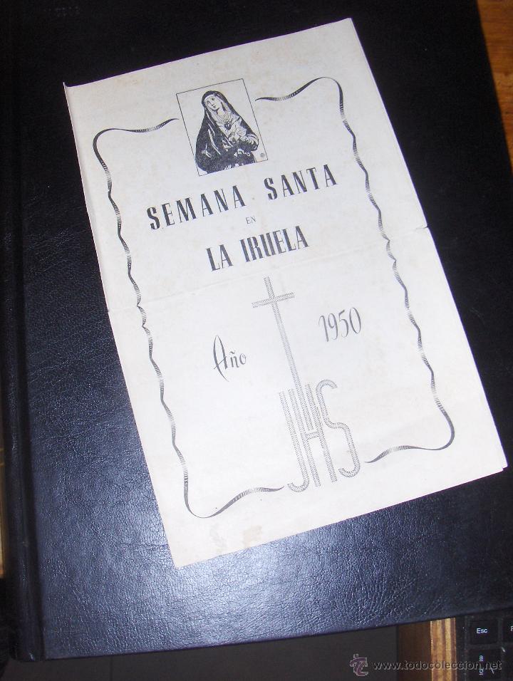 Coleccionismo de Revistas y Peri&oacute;dicos: SEMANA SANTA EN LA IRUELA 1950. CAZORLA JAEN.
