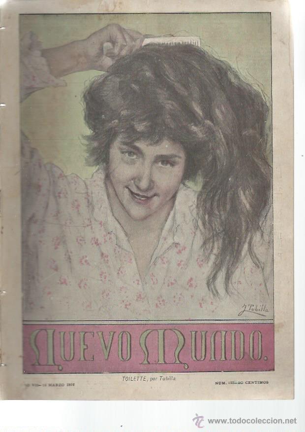 Coleccionismo de Revistas y Peri&oacute;dicos: PERI&Oacute;DICO ILUSTRADO NUEVO MUNDO A&Ntilde;O VII N&ordm; 323 ENERO 1900, ART&Iacute;CULOS CUENTOS INFORMACIONES, LEER