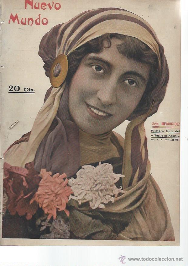 Coleccionismo de Revistas y Peri&oacute;dicos: PERI&Oacute;DICO ILUSTRADO NUEVO MUNDO A&Ntilde;O XIX N&ordm; 982 OCTUBRE 1912, ART&Iacute;CULOS CUENTOS INFORMACIONES, LEER