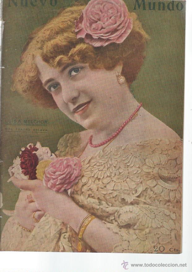 Coleccionismo de Revistas y Peri&oacute;dicos: PERI&Oacute;DICO ILUSTRADO NUEVO MUNDO A&Ntilde;O XIX N&ordm; 986 NOVIEMBRE 1912, ART&Iacute;CULOS CUENTOS INFORMACIONES, LEER