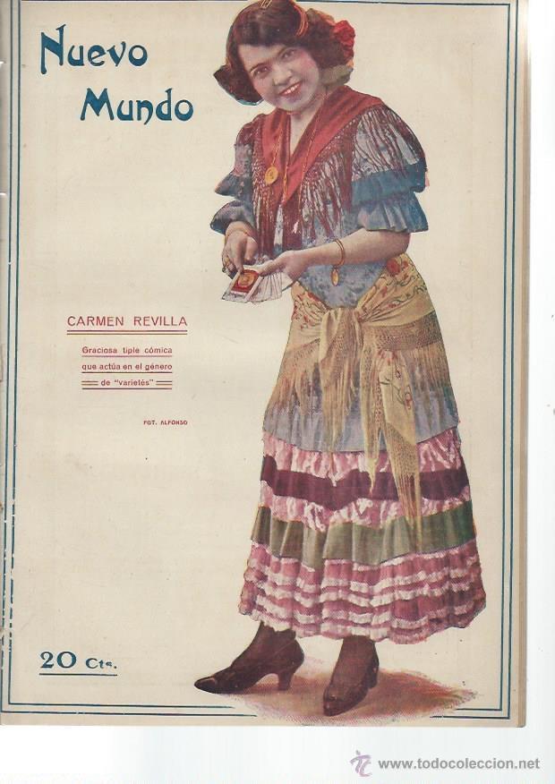 Coleccionismo de Revistas y Peri&oacute;dicos: PERI&Oacute;DICO ILUSTRADO NUEVO MUNDO A&Ntilde;O XIX N&ordm; 988 DICIEMBRE 1912, ART&Iacute;CULOS CUENTOS INFORMACIONES, LEER