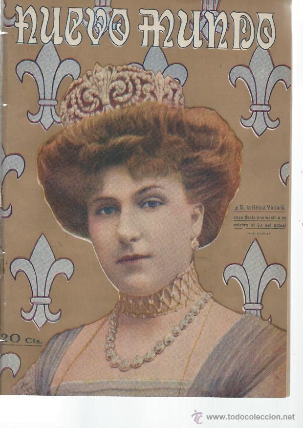 Coleccionismo de Revistas y Peri&oacute;dicos: PERI&Oacute;DICO ILUSTRADO NUEVO MUNDO A&Ntilde;O XIX N&ordm; 989 DICIEMBRE 1912, ART&Iacute;CULOS CUENTOS INFORMACIONES, LEER
