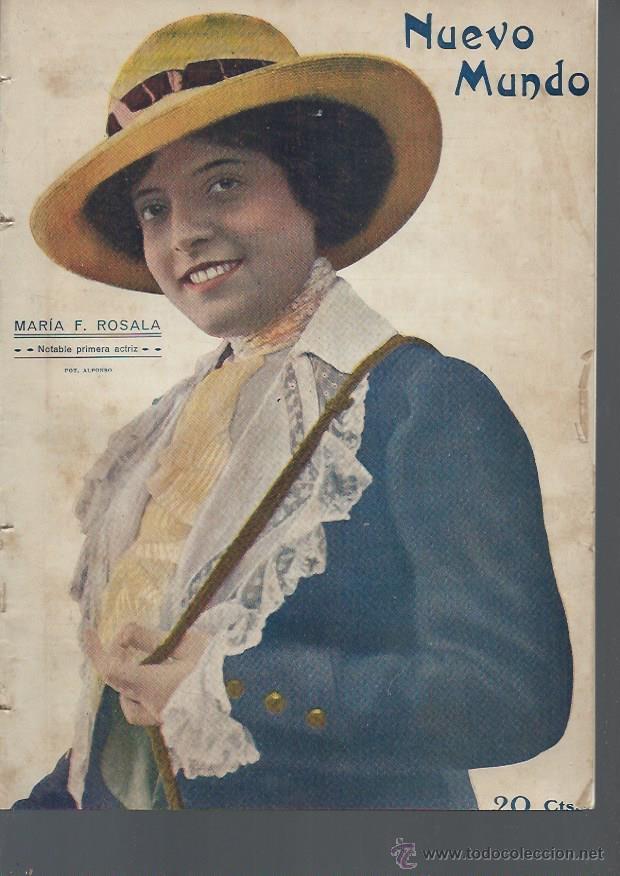 Coleccionismo de Revistas y Peri&oacute;dicos: PERI&Oacute;DICO ILUSTRADO NUEVO MUNDO A&Ntilde;O XX N&ordm; 1034 OCTUBRE 1913, ART&Iacute;CULOS CUENTOS INFORMACIONES, LEER
