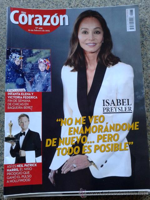 Coleccionismo de Revistas y Peri&oacute;dicos: REVISTA -- HOY CORAZON -- ISABEL PREYSLER -- N&ordm; 435 --