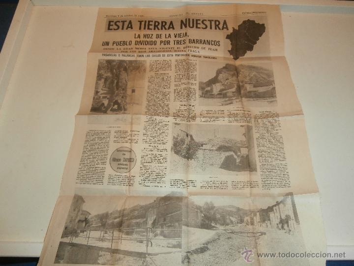Collection Magazines and Newspapers: hoja heraldo de aragon- la hoz de la vieja 1980 teruel