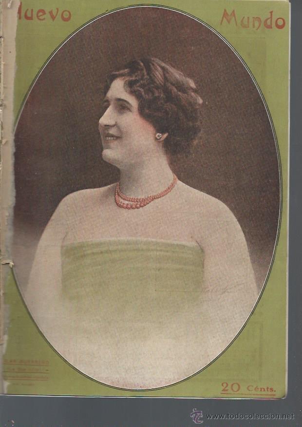 Coleccionismo de Revistas y Peri&oacute;dicos: PERI&Oacute;DICO ILUSTRADO NUEVO MUNDO A&Ntilde;O XX N&ordm; 1017 JULIO 1913, ART&Iacute;CULOS CUENTOS INFORMACIONES, LEER