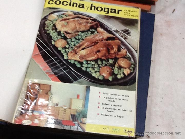 Collection Magazines and Newspapers: Cocina y hogar, de la 1 a la 43 , encuadernadas