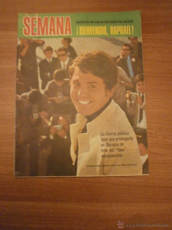 Coleccionismo de Revistas y Peri&oacute;dicos: REVISTA SEMANA - 29 DE JUNIO 1968-- N&ordm;1480---