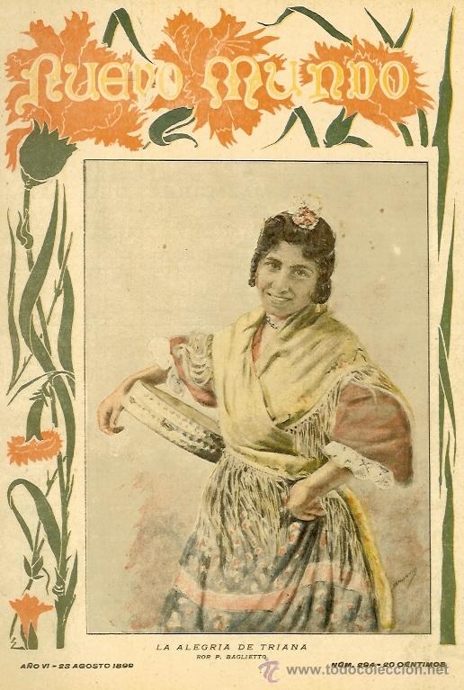 Coleccionismo de Revistas y Peri&oacute;dicos: REVISTA NUEVO MUNDO 23 AGOSTO 1899 N&ordm; 294