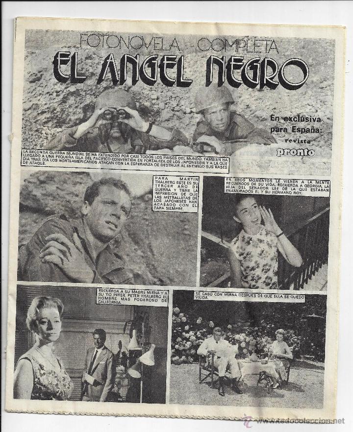 Collection Magazines and Newspapers: FOTONOVELA COMPLETA (EN BLANCO Y NEGRO) EL &Aacute;NGEL NEGRO. A&Ntilde;OS 70-80